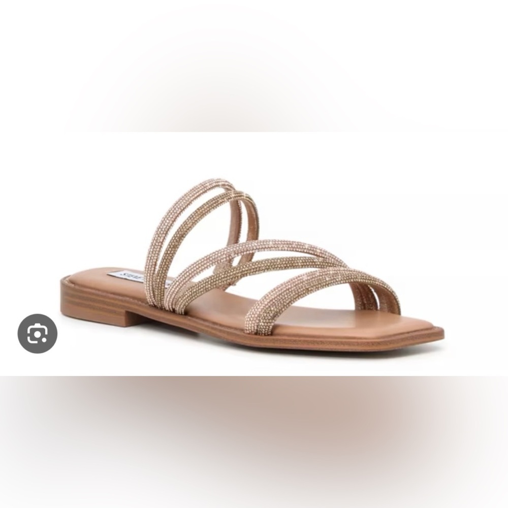 Steve Madden Bronze “Streaming” Sandals